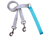 4-Configuration Freedom Training Leash: Matches Turquoise Harn