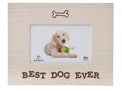 Gifts: Picture Frame "Best Dog Ever"