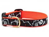 Dog Collars: 5/8" or 1" Wide Bone Jangles Clip Collar