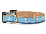 Dog Collars: 5/8" or 1" Wide Gull Watch Clip Collar