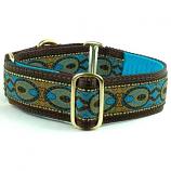 Dog Collars:  Peacock 1.5" Wide